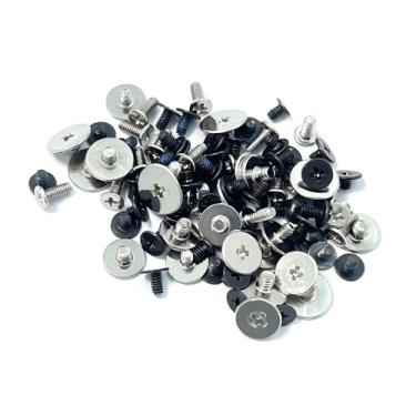 Imagem de Jintai Conjunto completo de substituição S.Crews para laptop para DELL Precision 7750 7760 P44E (parte inferior antiafrouxamento S.Crews e Fan S.Crews não incluídos)