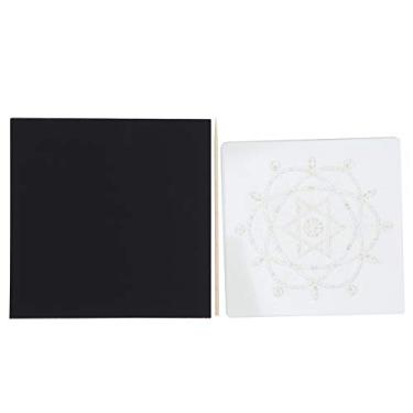 Imagem de Conjunto de pintura de arranhões Modelos de mandala de arte colorida Kit de artesanato DIY para crianças e adultos Atividades criativas e divertidas 16 padrões 10 papéis 1 vara de