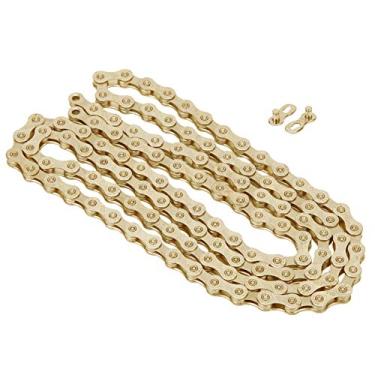 Imagem de F90 Chain Steel 9 Speed ​​Bicking Chain, Excelente Resistência e Prova de Desgaste para a Bicicleta Dobrável da Estrada da Montanha, Adequada para HEV e Bicicleta para Iniciantes