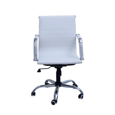 Imagem de Cadeira de Escritório Esteirinha Baixa Prizi - Branca
