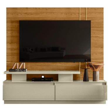 Imagem de Estante Home Para Tv 75 Polegadas New Apolo Cumaru Opala Madetec