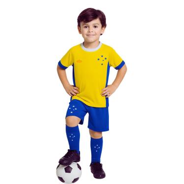 Imagem de Uniforme Infantil Cruzeiro Goleiro Oficial
