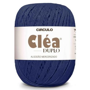 Imagem de Fio Linha Clea Duplo 508m Círculo 150g Ideal Crochê E Tricô (2940 - CAPITÃO AZUL)