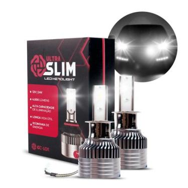 Imagem de Lâmpada LED CC-LOT Ultra Slim 12V Diversos Encaixes - JR8, H3