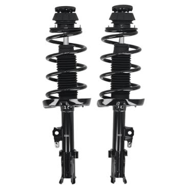 Imagem de maXpeedingrods 2 peças de amortecedores dianteiros para Kia Soul 2010-2013, 1333332L 1333332R Amortecedores completos com montagem de mola helicoidal