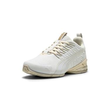 Imagem de PUMA Tênis feminino Voltaic Evo Cross Trainer, Pena cinza - ouro puma, 35