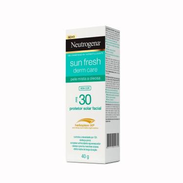 Imagem de Protetor Solar Facial Neutrogena Sun Fresh Derm Care FPS 30 Sem Cor 40g