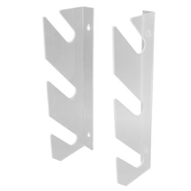 Imagem de Jiawu Rack de Exibição para Montagem Em Parede de Skate Acrílico Suporte de Parede de Skate Horizontal de 3 Camadas para Longboards Snowboards, Aprimore Sua Exibição de Escritório na Garagem