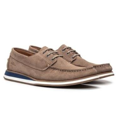 Imagem de Deckshoes Masculino Cooper Camurca Rato Samello-Masculino