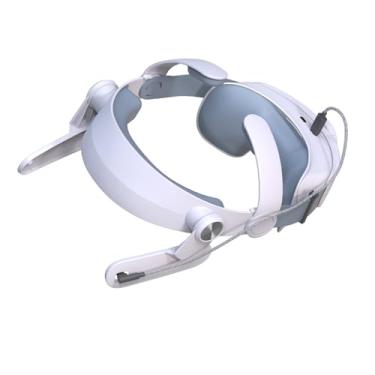 Imagem de Cinto compatível com o fone de ouvido VR Quest3 Recarregável 5000mAh 360 Wrap-around Ajustável 180 Alivio Pressão Acessórios para Uso Confortável Experiência do Usuário Aprimorada Carregamento Instala
