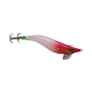Imagem de Isca De Camarão De Madeira Luminosa Com Pêndulo De Chumbo E Gancho De 