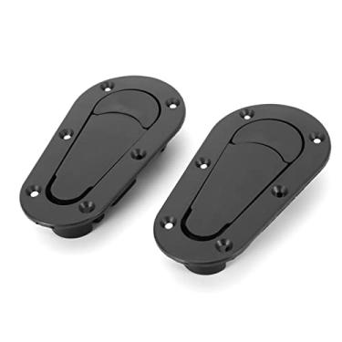 Imagem de Generic Capô de Carro Universal Plus Kit de Parafuso de Pino de Bloqueio Preto para Segurança e Conveniência para Carros de Rally