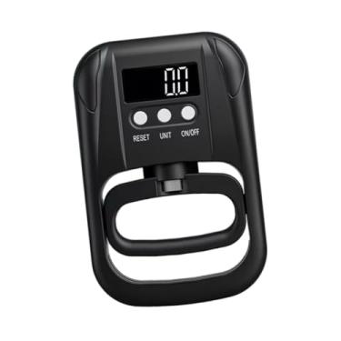 Imagem de kowaku Testador eletrônico de força de preensão dinamômetro de mão medição de força de mão multifuncional digital para equipamentos de ginástica, Preto