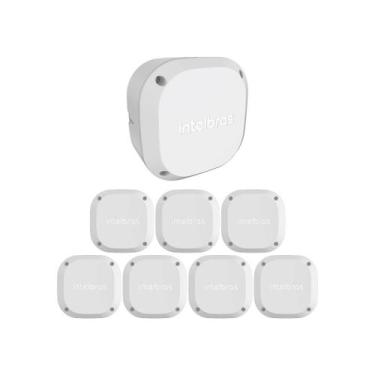 Imagem de Kit 8 Caixas de Passagem Plástica Câmeras Bullet/Dome Externo VBOX 110