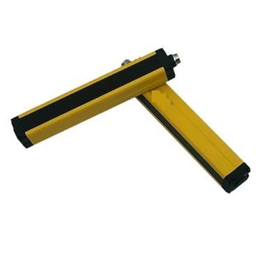 Imagem de Interruptor de sensor de cortina de luz, dispositivo de segurança de grade de luz de segurança, equipamento de automação, dispositivo de proteção DC 24 V, 10 feixes, 20 mm (digitalização máxima 3,5