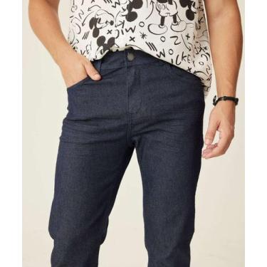 Imagem de Calça Masculina Jeans Skinny Bolsos MR-01317, Jeans preto, 36