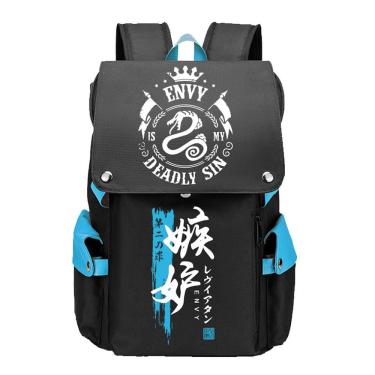 Imagem de Mochila Seven Deadly Sins Meliodas Cartoon Kids Nylon 34x21x48cm