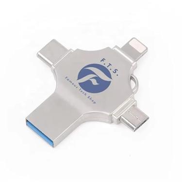 Imagem de FTS Photo Stick 256GB USB 3.0 Flash Drive – Cartão de memória de alta velocidade, mini dispositivo de armazenamento externo portátil, pen drive compatível com smartphone, laptop, PC e Android
