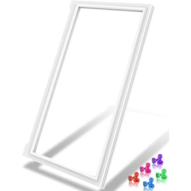 Imagem de Substituição de vedação de porta de geladeira W10830189 atualizada compatível com KitchenAid Kenmore Whirlpool Gaxeta de porta de geladeira WRF535SMBM00 GX5SHDXVQ00 Vedação de porta francesa de