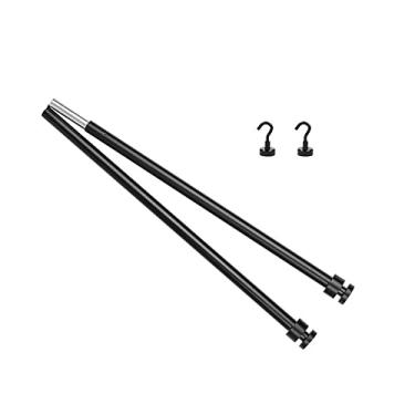 Imagem de Copo de Camping Piquenique Pratos Cabo Suspensão Portátil Liga Alumínio Cabos Armazenamento Multifuncionais Plegáveis Varão Magnético Lateral da Mesa