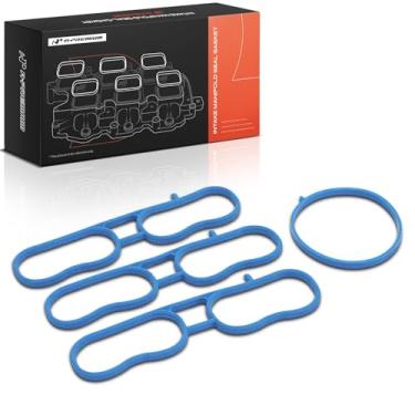 Imagem de A-Premium Kit de vedação do coletor de admissão adequado para Chevrolet Trailblazer GMC Envoy Oldsmobile Bravada 2002-2004 Buick Isuzu conjunto de motores, 4,2L L6 GAS DOHC naturalmente aspirado