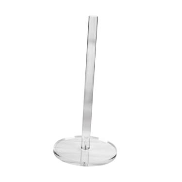 Imagem de WeiLaiKeQi Suporte para rolo de papel toalha de, organizador em acrílico transparente para cozinha, sala de jantar, armário de hotel.