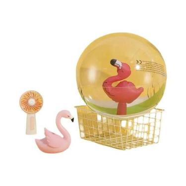 Imagem de Bola De Praia Inflável Brinquedo Aquático Para Piscina Com Tubo Suprim