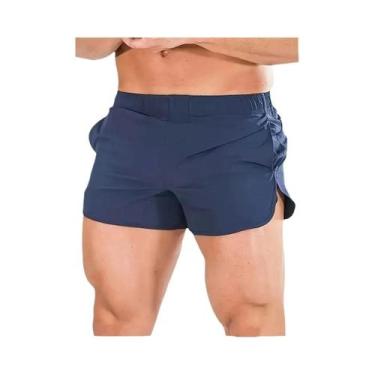 Imagem de Bermuda Esportiva Masculina De Secagem Rápida E Respirável Com Cintura