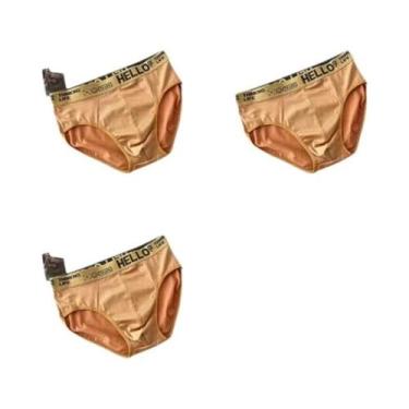 Imagem de Cuecas Masculinas Respiráveis De Tamanho Grande 3 Peças Boxers Esporti