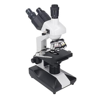 Imagem de Fafeicy Microscópio Trinocular Biológico, Design Ergonômico Com Zoom 40x-5000x, Acessórios Completos para Estudantes e Laboratórios Clínicos