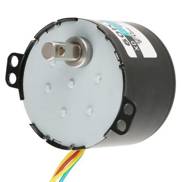 Imagem de Generic Motor CA de Baixa Velocidade Rotação CW/CCW Longa Vida útil e Baixo Ruído para Máquina de Venda Automática de Equipamentos Esportivos (5 voltas)