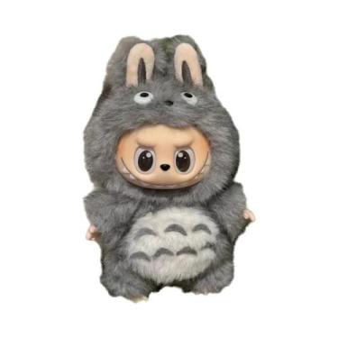 Imagem de Boneca De Pelúcia Substituta Labubu Totoro De 17cm, Roupas Para Bebê, 