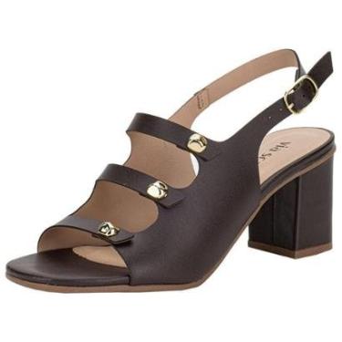Imagem de Sandália Feminina Salto Grosso Via Scarpa 176519119-Feminino