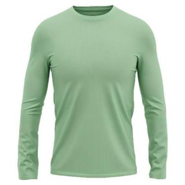 Imagem de Camisa Térmica Manga Longa Proteção Solar Uv50+ Frio E Calor-Unissex