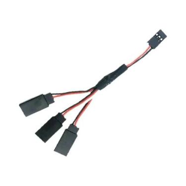 Imagem de Cabo De Extensão Para Servo RC 15/30/50cm Futaba JR Macho Para Fêmea 1