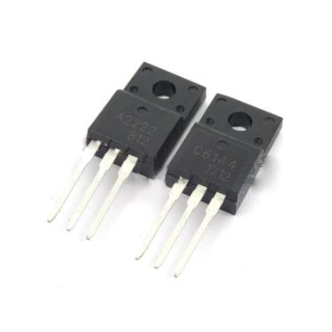 Imagem de PKLASDGC 10 pçs/lote 2SA2222 e 2SC6144 TO-220F (5 x A2222 + 5 x C6144) Silicon PNP Power Transistor