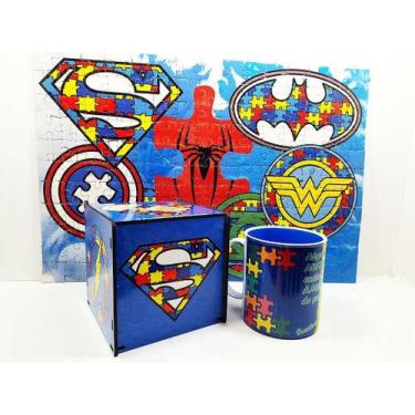 Imagem de Kit Presente Heróis do Amor para Autistas - Coleção TEA & AMOR