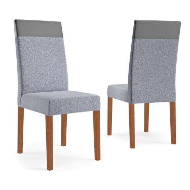 Imagem de Conjunto 2 Cadeiras Estofadas Paris Madetal