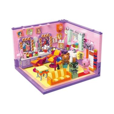 Imagem de Mini Cafeteria Infantil, Bloco De Montar, Loja De Discos, Bar, Vista D