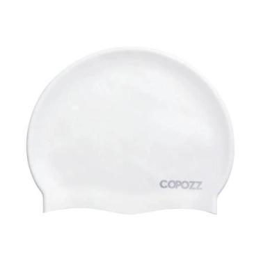 Imagem de Touca De Natação Profissional Em Silicone Elástico Impermeável Para Ho