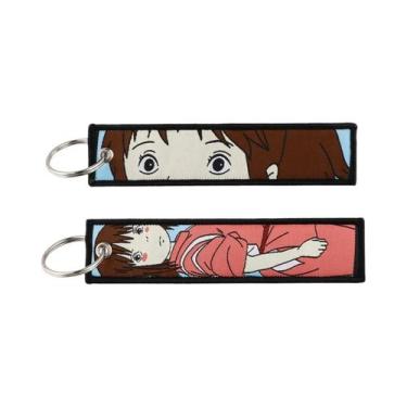 Imagem de Chaveiro Unissex De Anime Bordado Para Motocicletas E Carros Acessório