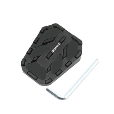 Imagem de Anti-derrapante Para z900 z 900 acessórios da motocicleta cnc alumínio anti skid pedal de freio(Preto)