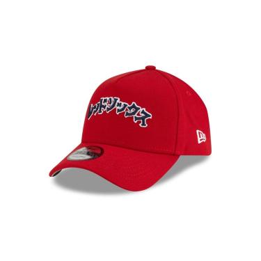 Imagem de Boné New Era  9FORTY A-Frame Boston Red Sox MLB Hyperfly Vermelho-Masculino