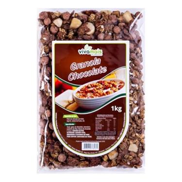 Imagem de Granola 1Kg Premium de Chocolate - Vivamais Alimentos