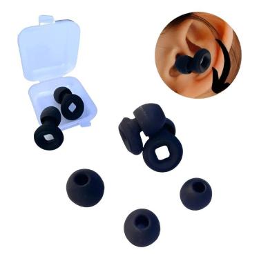 Imagem de Protetor Auricular Tampao Ouvido Dormir Estudar Natação Pret