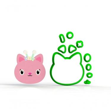 Imagem de Cortador Casa Mágica Da Gabby - Kitty Faire Tamanho 6 Cm