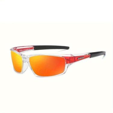 Imagem de Óculos De Sol Polarizados Envolventes, Estilosos E Modernos, Praticantes De Esportes Vermelho