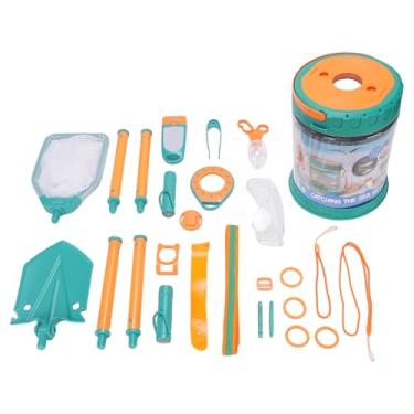 Imagem de Naroote Conjunto de Brinquedos de Areia de Praia, Kit Explorador Infantil Com Ferramentas Portáteis de Aventura para Atividades Ao Ar Livre e Viagens