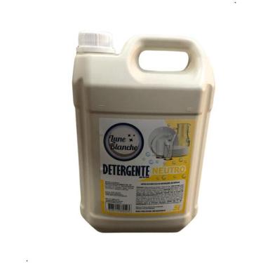 Imagem de Detergente Lava Louças neutro 5l RC Lune Blanch - RC Produtos De Limpe