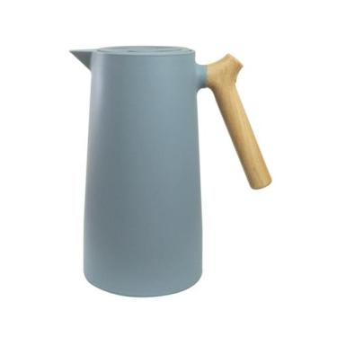 Imagem de Garrafa térmica premium com cabo abs 1 litro - FWB, CINZA